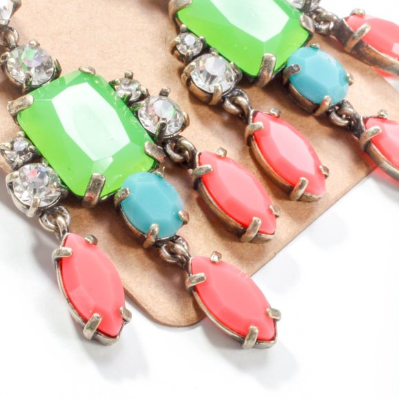 Jcrew color candy statement earrings - Picture 2 of 4